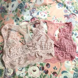 Victoria’s Secret dream angels tie front bralette